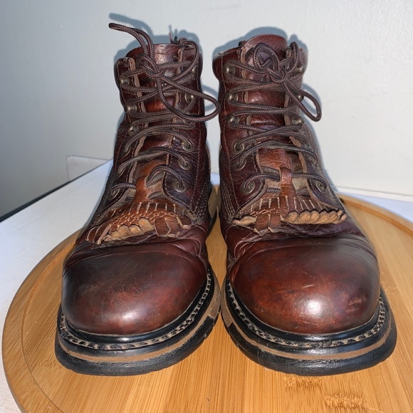 ROCKY ORIGINAL RIDE WATERPROOF LACER BOOTS - Picture 2 of 8